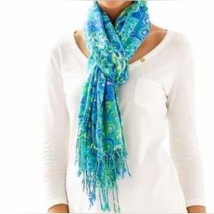 Lilly Pulitzer Lagoon Scarf OS